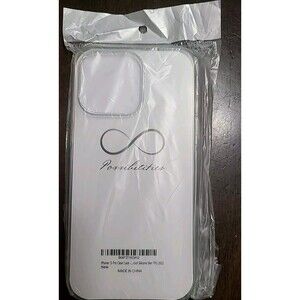 Iphone 13 Pro *Clear SILICONE Case *New *sealed*